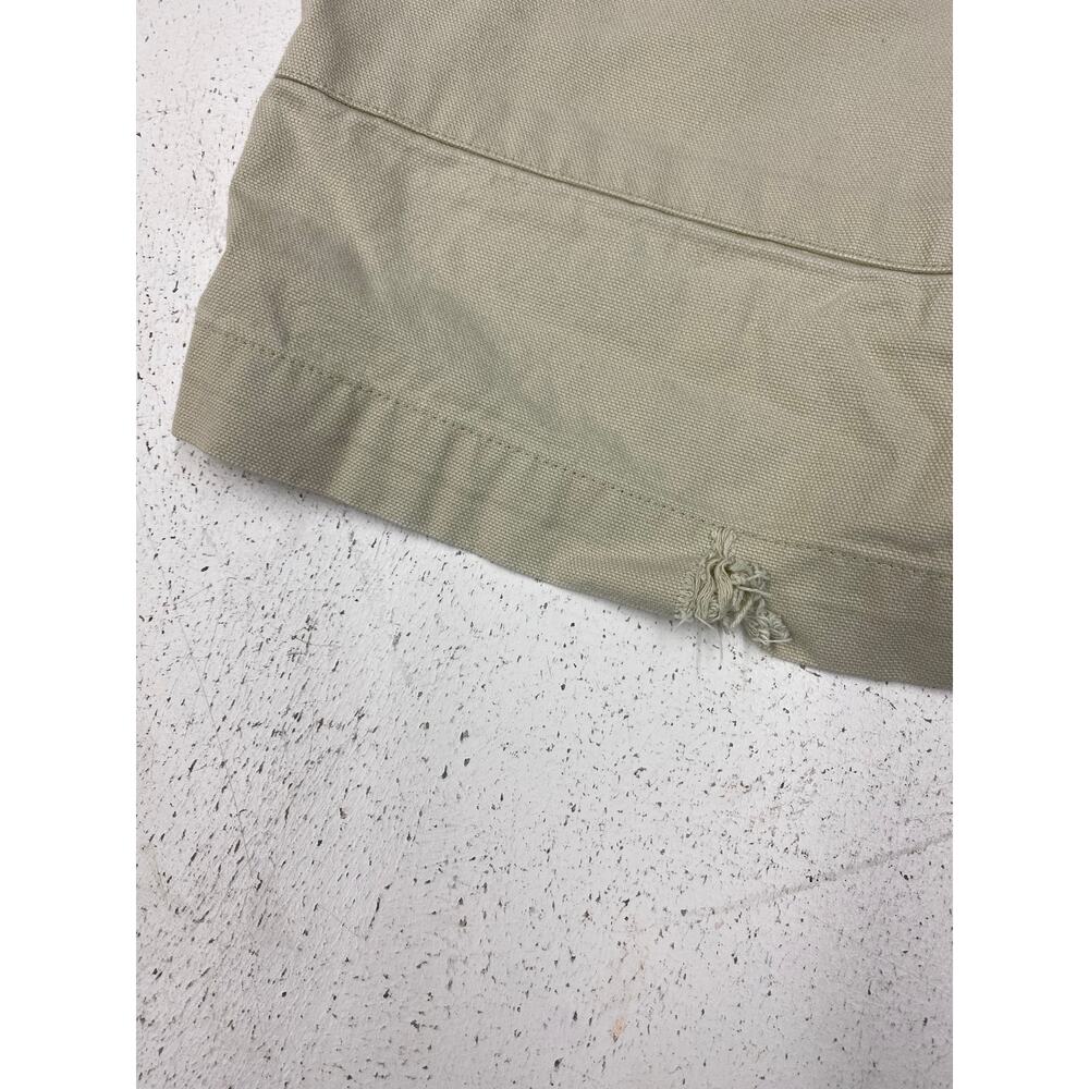 Men Patagonia Stand Up 7" khaki canvas cotton outdoor chino hiking shorts, 33 - Picture 6 of 6